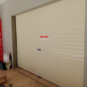 Nirwana Group telah menyelesaikan Pemasangan Pintu Rolling Door One Sheet  Polos di SPBU Tlogosari, Semarang  Jawa Tengah