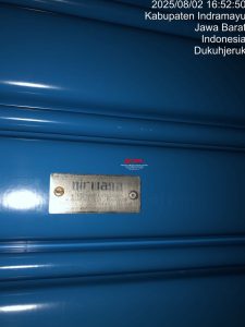Proyek Pemasangan Pintu Rolling Door Electric Polos Ketebalan 1mm di PT Metrindo, Indramayu Jawa Barat