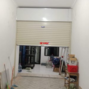 Nirwana Group telah menyelesaikan Pemasangan Pintu Rolling Door One Sheet 30cm Perforated di Pandean Lamper Semarang  Jawa Tengah