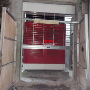Proyek Pemasangan Pintu Rolling Grille Stainless di Jl. Cendrawasih kota Semarang Jawa Tengah