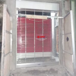 Proyek Pemasangan Pintu Rolling Grille Stainless di Jl. Cendrawasih kota Semarang Jawa Tengah