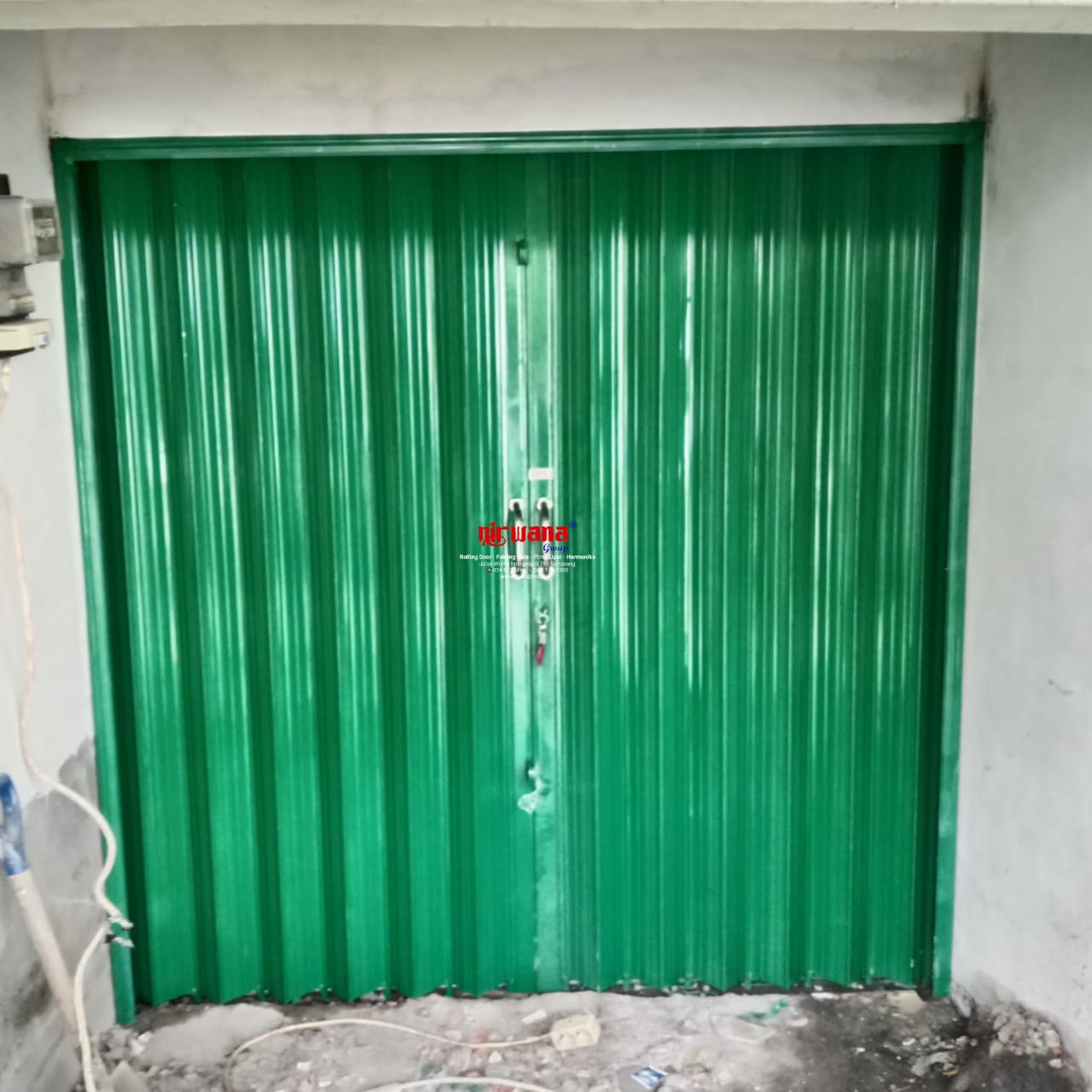 Nirwana Group telah menyelesaikan Pemasangan Folding Gate Standart Ketebalan 0,5mm di Karangrejo, Kota Semarang