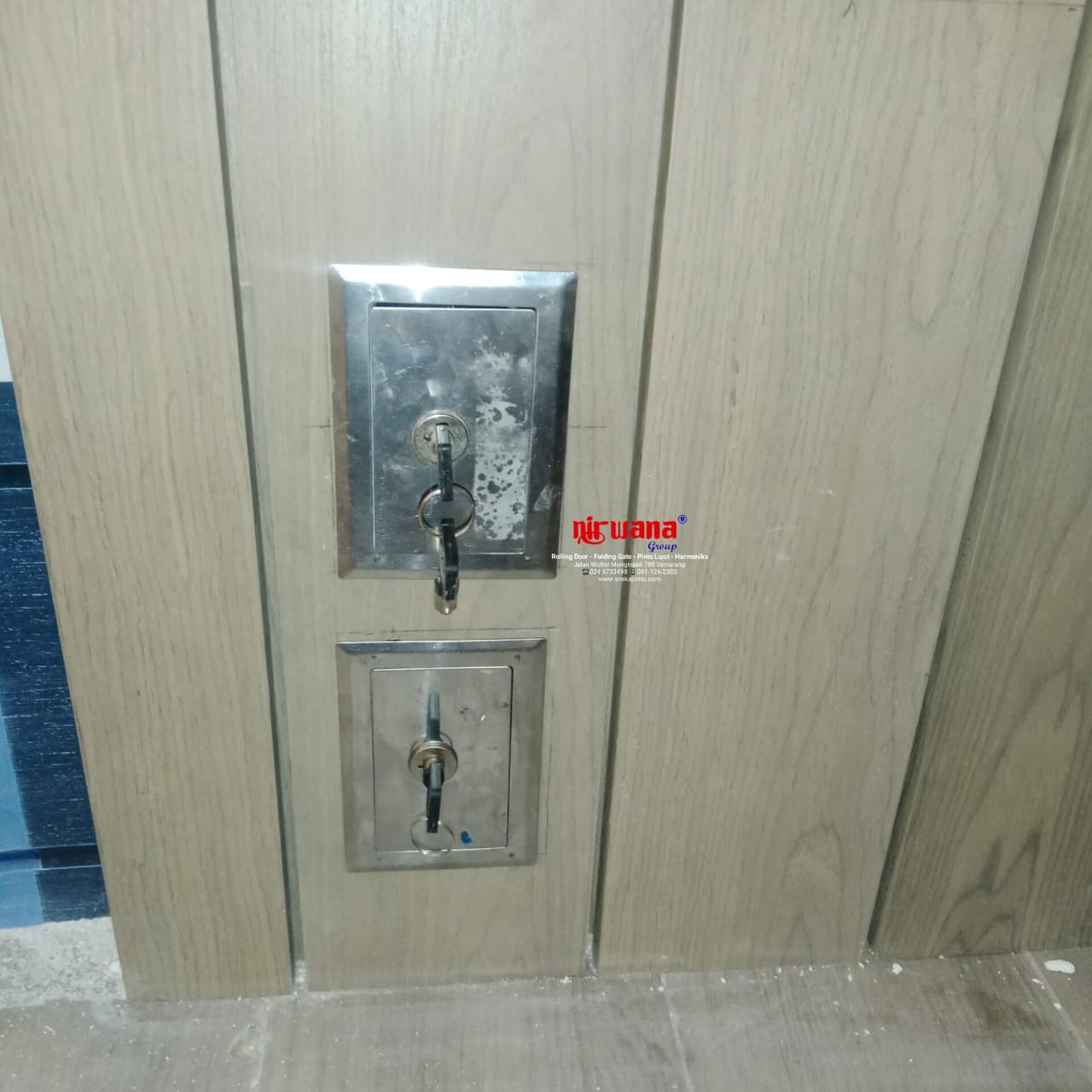 Proyek Pemasangan Pintu Rolling Door Electric Full Perforated Ketebalan 1,2mm di Tenant Bath and Body Works Dp Mall Semarang 