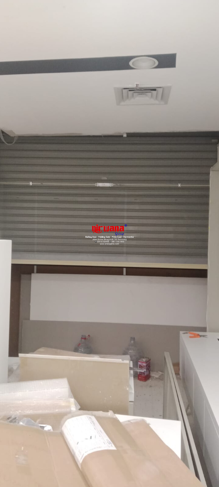 Nirwana Group telah menyelesaikan Pemasangan Pintu Rolling Door One Sheet Full Perforated di Lippo Plaza Mall Pekalongan Jawa Tengah