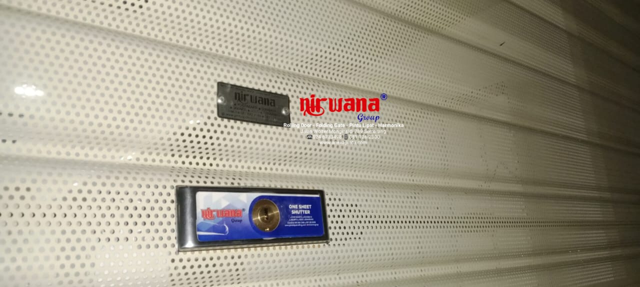 Nirwana Group telah menyelesaikan Pemasangan Pintu Rolling Door One Sheet Full Perforated di Lippo Plaza Mall Pekalongan Jawa Tengah