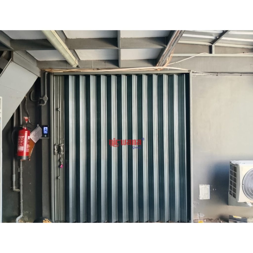 Folding Gate Premium Polos ketebalan 1,0mm di PT. Esta Indonesia, Jl. Terboyo, Genuk