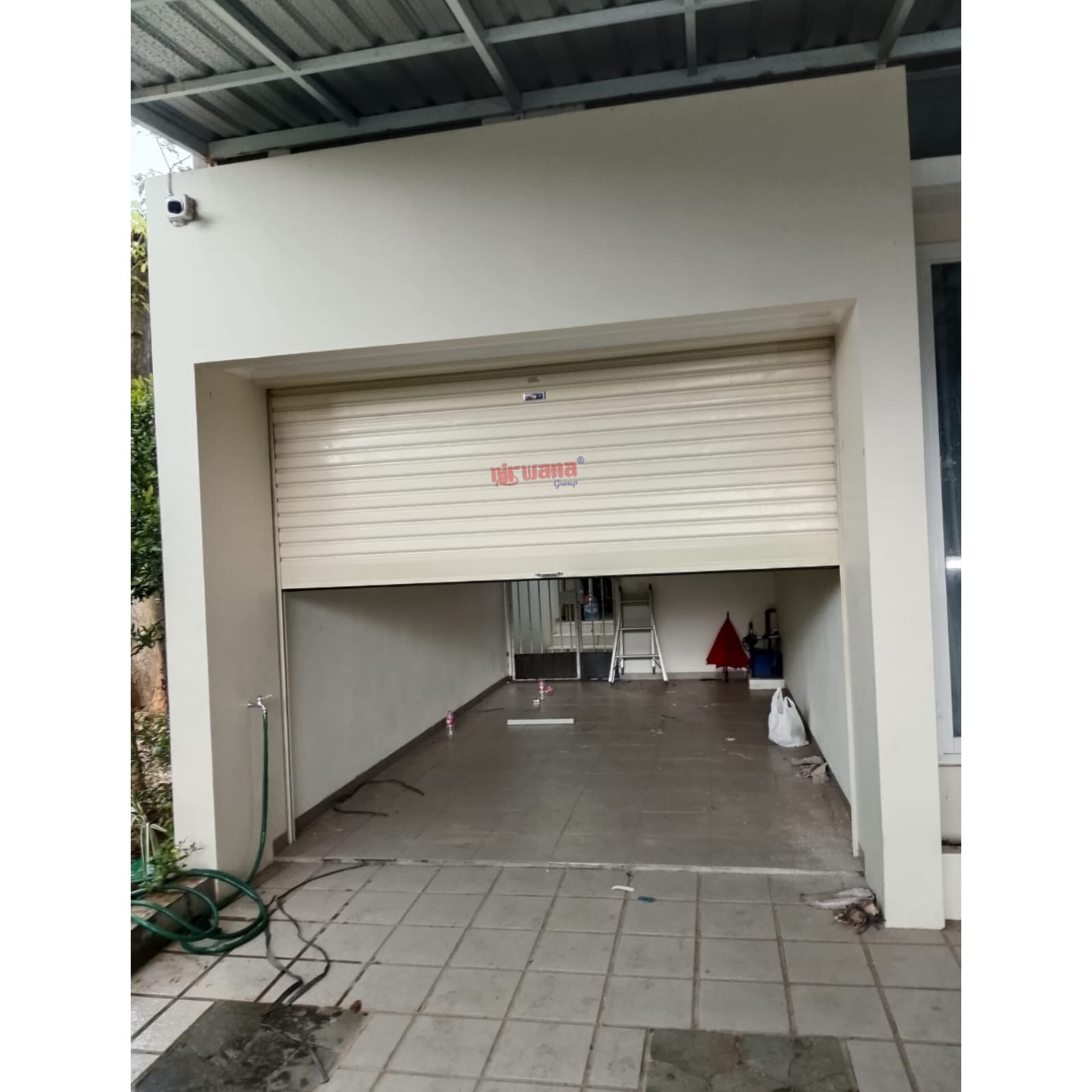 Nirwana Group telah menyelesaikan Pemasangan Pintu Rolling Door One Sheet Polos di Jl. Cendrawasih kota Semarang  Jawa Tengah