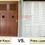 pintu lipat kayu vs pintu lipat henderson