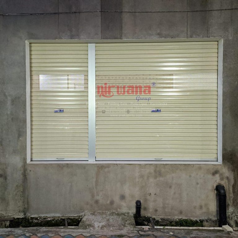 Pemasangan-Rolling-Door-One-Sheet-30cm-Perforated-di-Pucang-Gading-Semarang-Jawa-Tengah
