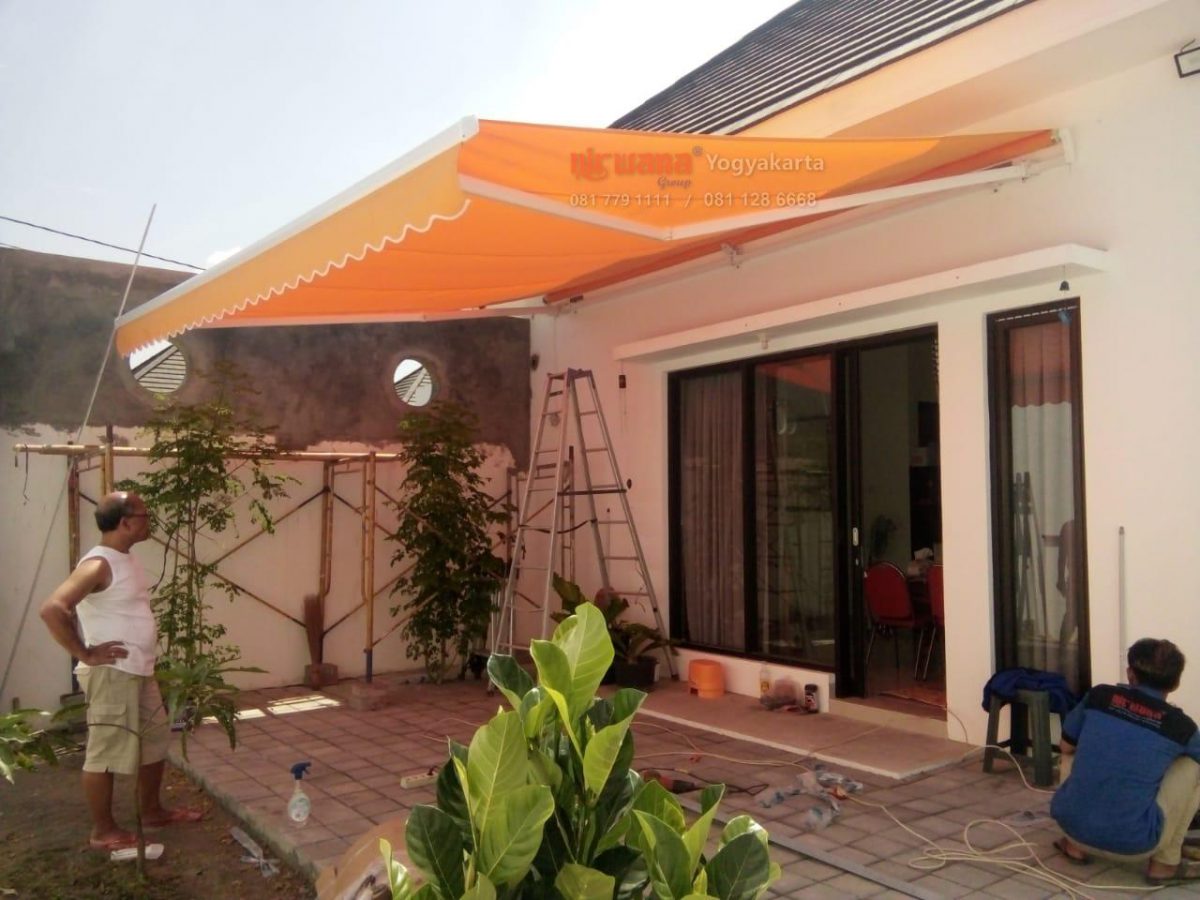 Canopy Awning / Otomatis Nirwana Group Pintu Harmonika, Folding Gate