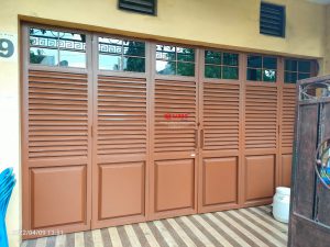 Pemasangan Pintu Lipat Standart di Jl Tulus Harapan Sendangmulyo Semarang