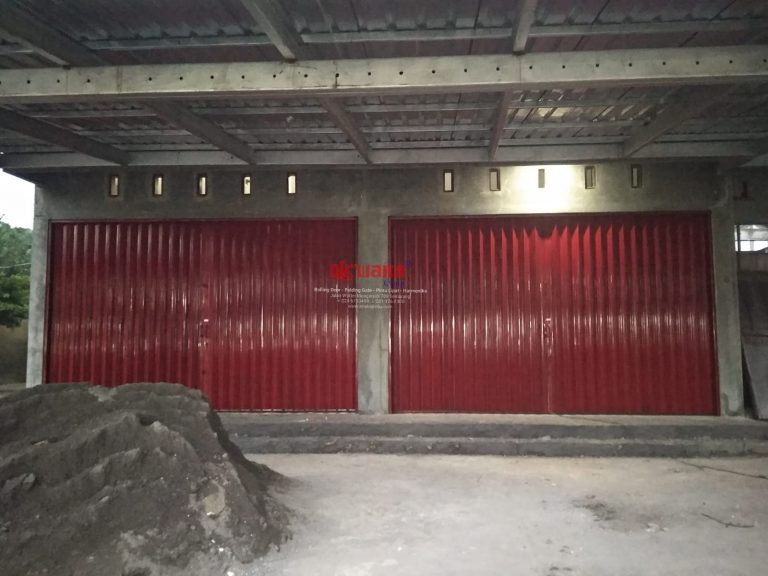 Pemasangan Folding Gate Standart 0,8mm di Grobogan Purwodadi Jawa Tengah