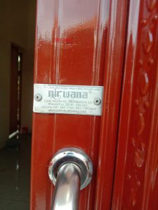 Pemasangan Folding Gate Standart 0,6mm di Mangkang Semarang