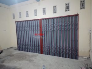 Pemasangan Folding Gate Standart 0,5mm di Purwodadi Jawa Tengah