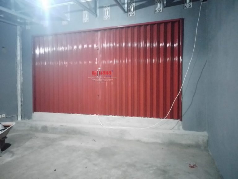 Pemasangan Folding Gate Standart 0,5mm di Purwodadi Jawa Tengah