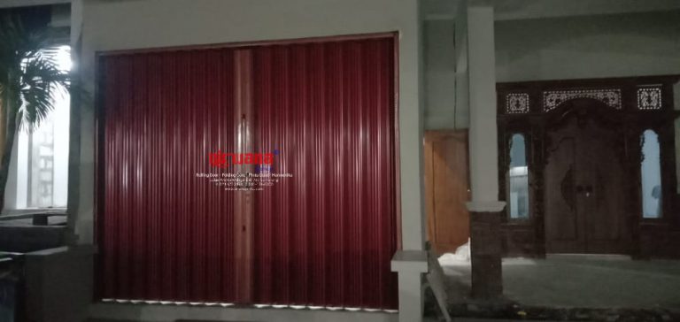 Pemasangan Folding Gate Premium 0,7mm di Kaliwungu Kendal