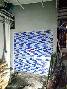 Proyek Pemasangan Rolling Door Alumunium di Cimory Semarang