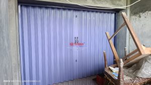 Pemasangan Folding Gate Standart 0,5mm di Pedurungan Semarang