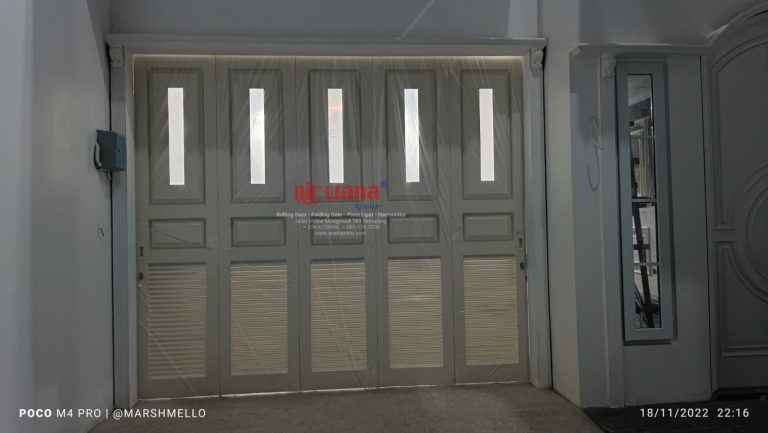 Pemasangan Pintu Sliding Premium Ekonomis 1,2mm di Batang