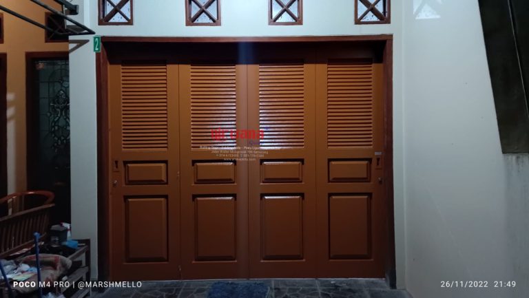 Pemasangan Pintu Sliding Premium 2mm di Banyumanik Semarang