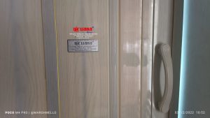 Pemasangan Folding Door PVC di Pucang Gading Semarang