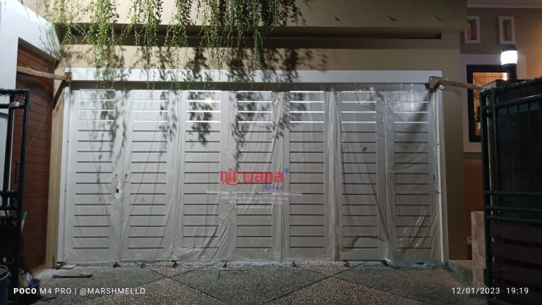 Pemasangan Pintu Sliding Premium 2mm di Manyaran Semarang