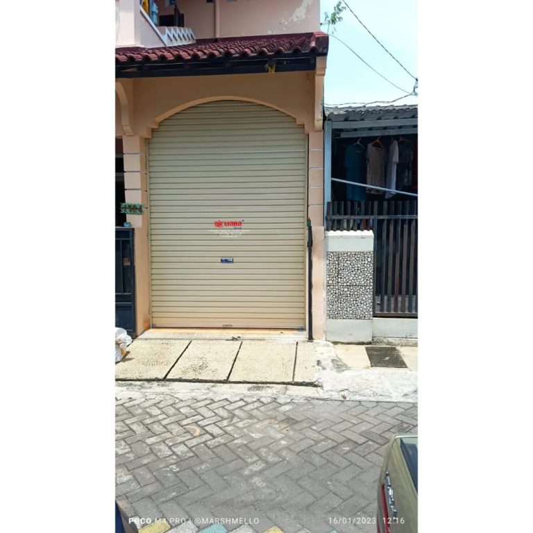Rolling Door One Sheet Bluescope Polos di Manyaran Semarang