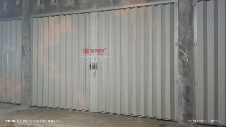 Pemasangan Pintu Harmonika Rasional A 1,2mm di Purwodadi