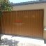 Pemasangan Folding Gate Standart 0,8mm di Sambiroto Semarang