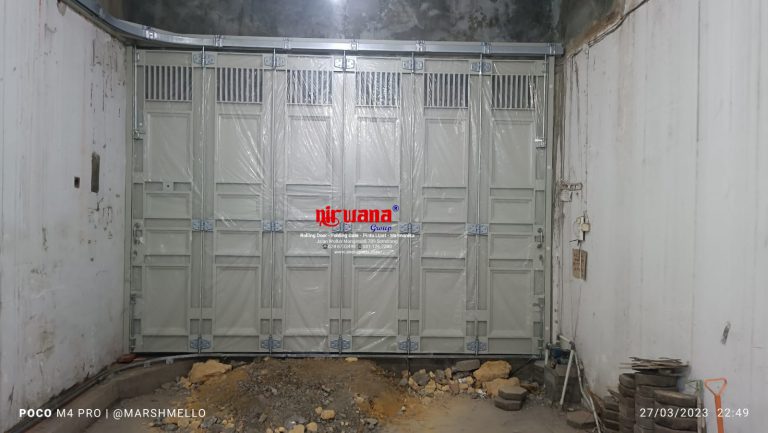 Pemasangan Pintu Sliding Premium Ketebalan 2mm di Purwodadi