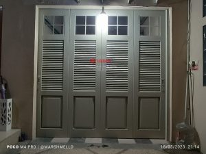 Pemasangan Pintu Sliding Premium 2mm di Kalibanteng Semarang
