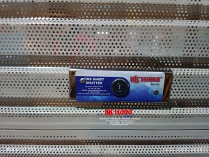 Pemasangan Rolling Door One Sheet Full Perforated di Pondok Alam Bang Khohar Pringsurat