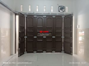 Pemasangan Pintu Sliding Premium 2mm di Kawasan Pecinan Semawis Semarang