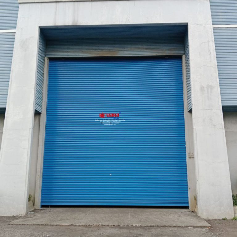 Pemasangan Rolling Door Electric Polos ketebalan 1,2mm, PT Berkat Menunggal Jaya Kota Semarang