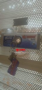 Proyek Pemasangan Pintu Rolling Door One Sheet Full Perforated di Tenant LSIX, Queen City Mall, Semarang, Jawa Tengah.