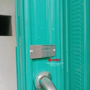 Pemasangan Pintu Folding Gate Premium Ketebalan 0,4mm, di Pedurungan, Kota Semarang, Jawa Tengah. 