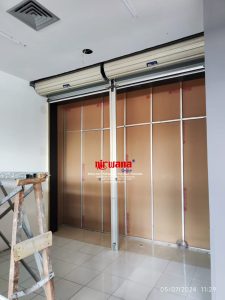 Nirwana Group telah menyelesaikan Pemasangan Pintu Rolling Door One Sheet Full Perforated di Central city Mall Semarang, Jawa Tengah.