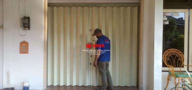Nirwana Group telah menyelesaikan Pemasangan Pintu Harmonika Rasional B dengan ketebalan 1,0mm di Gayamsari, Semarang, Jawa Tengah