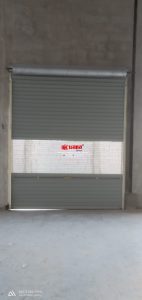 Nirwana Group telah menyelesaikan Pemasangan Pintu Rolling Door One Sheet 70cm Perforated di Kudus, Jawa Tengah.