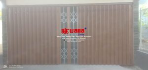 Pemasangan Pintu Harmonika Rasional A dengan Ketebalan 1,2mm di Siranda Hils Bukit Kencana Jaya, Semarang Jawa Tengah