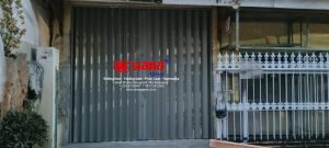 Pemasangan Pintu Folding Gate Premium 0,4mm, Banyumanik, Semarang, Jawa Tengah