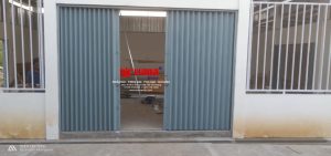 Proyek pemasangan Pintu Folding Gate Standart Ketebalan 0,5mm di Pekalongan, Jawa Tengah.