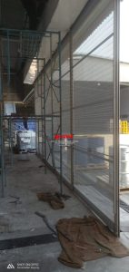 Nirwana Group telah menyelesaikan Pemasangan Pintu Rolling Door One Sheet Full Perforated di Polytron Sayung Demak, Jawa Tengah.