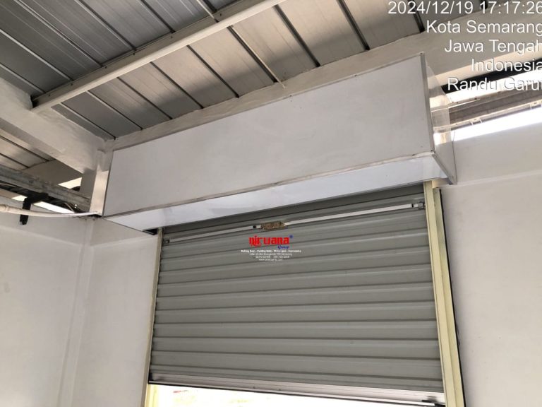 Nirwana Group telah menyelesaikan pemasangan Rolling Door One Sheet Polos di Kawasan Industri Wijayakusuma Semarang Jawa Tengah