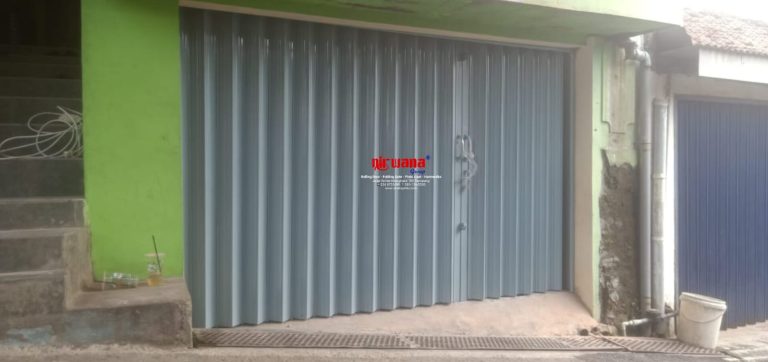 Proyek pemasangan Pintu Folding Gate Standart Ketebalan 0,5mm di Tugu kota Semarang Jawa Tengah.