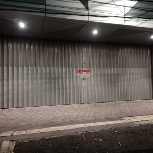 Proyek Pemasangan Pintu Folding Gate Premium Ketebalan 1mm di Kranggan Kota Semarang Jawa Tengah