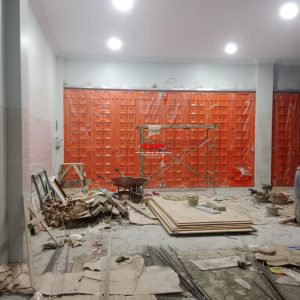 Pemasangan Pintu Lipat Premium Ekonomis ketebalan 1,2mm di Temanggung Jawa Tengah