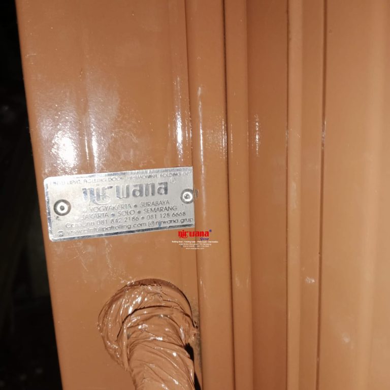 Proyek Pemasangan Pintu Folding Gate Stadart Ketebalan 0,5mm di Kabupaten Ungaran Jawa Tengah .