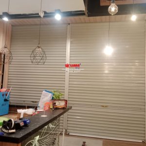 Nirwana Group telah menyelesaikan Pemasangan Pintu Rolling Door One Sheet Full Perforated di tenant Tea n Tea Pcific Mall Tegal 