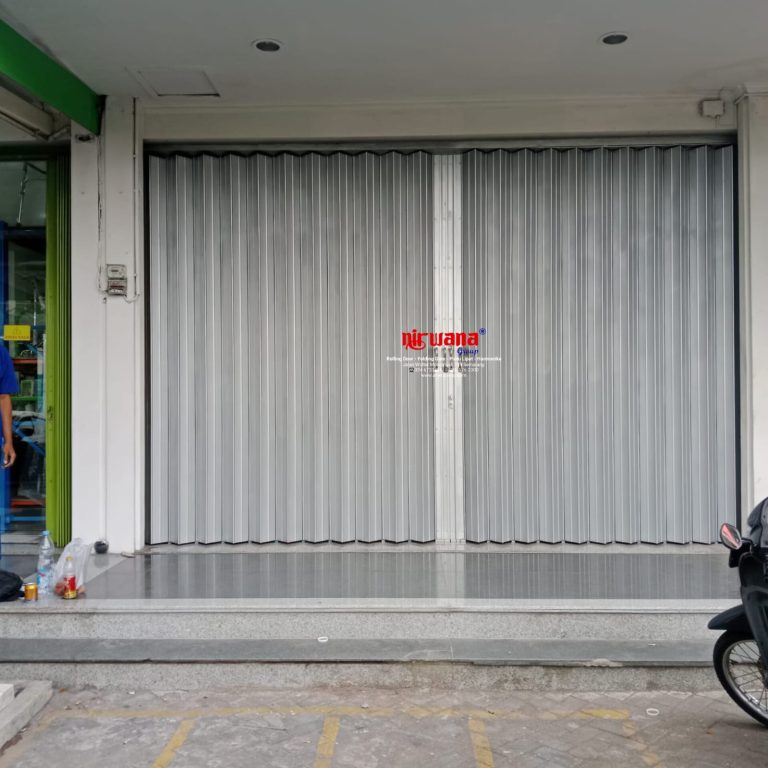 Nirwana Group Semarang telah Menyelesaikan Proyek Pemasangan Harmonika Rasional A Ketebalan 1,2mm di Jl. Setiabudi Banyumanik kota Semarang